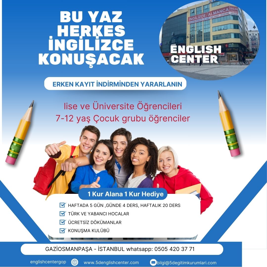İNGİLİZCE YAZ OKULU